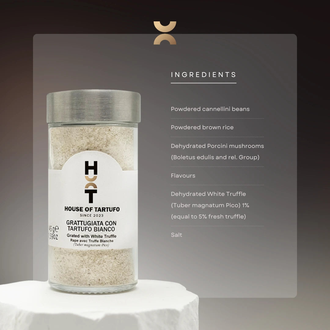 Poudre de truffe blanche