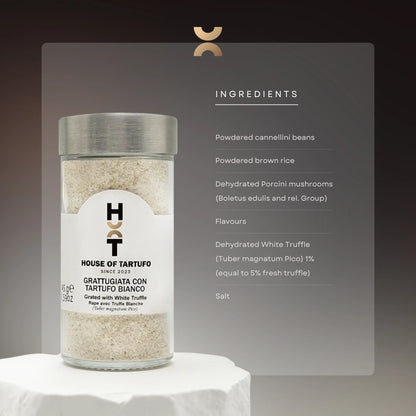 Poudre de truffe blanche